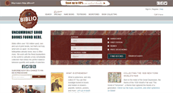 Desktop Screenshot of biblio.com